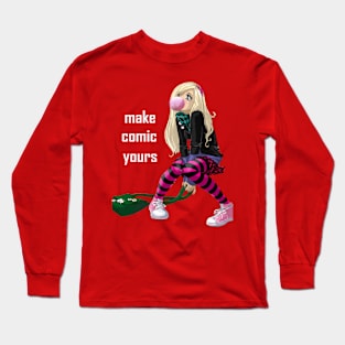 Make Comic Yours fanny Long Sleeve T-Shirt